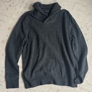 Banana Republic Charcoal Turtleneck Sweater